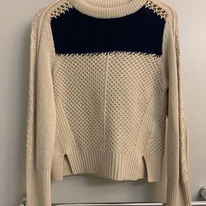 Zadig & Voltaire Fashionable Sweater with Unique Stitching